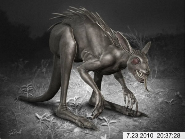 Чупакабра козий вампир