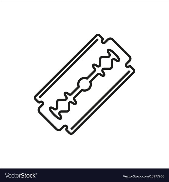 Лезвие бритвы вектор