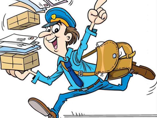 Почтальон мультяшный