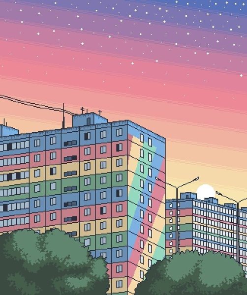 Панельки Pixel Art