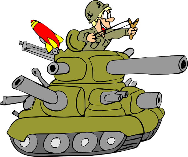 Танкист мультяшный