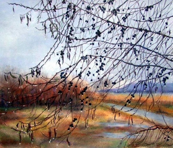 Художник Елена Юшина осень