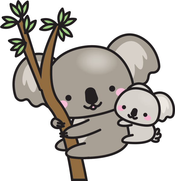 Коала картинки для срисовки