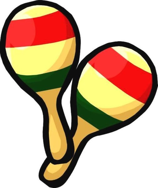 Маракасы без фона