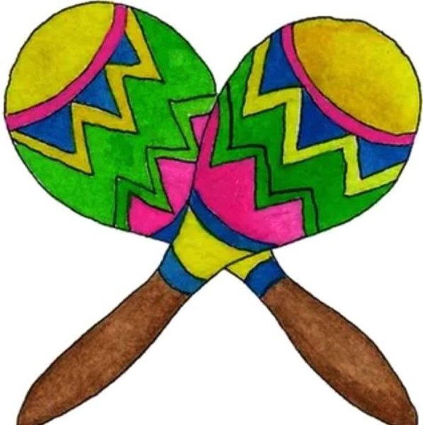 Аппликация Маракас в средней