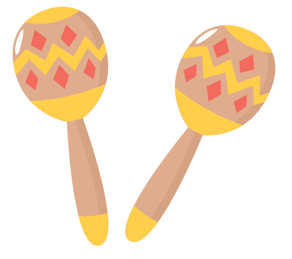 Маракасы без фона