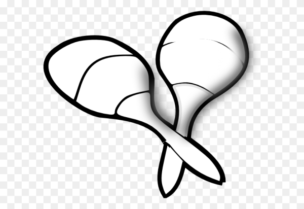 Маракасы раскраска