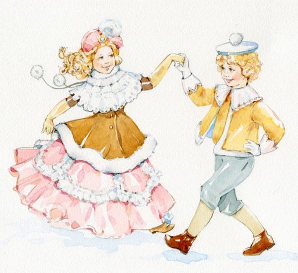 Танцуют польку