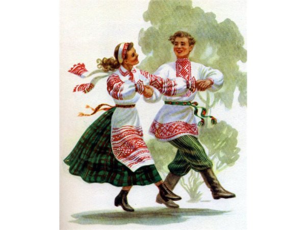 Иллюстрация к польке