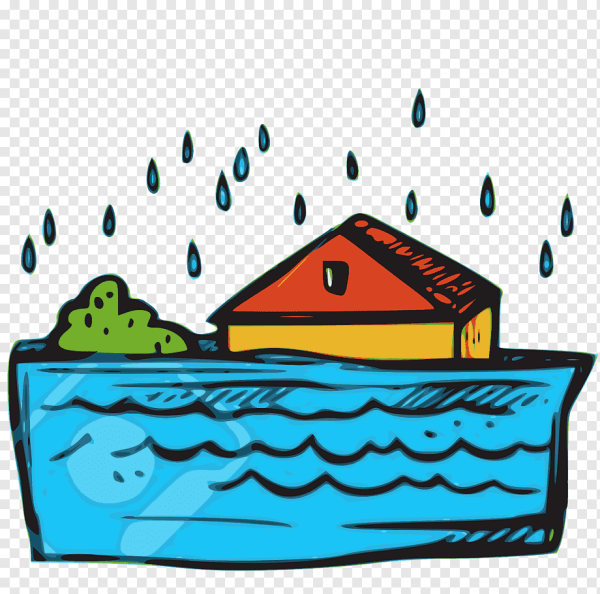 Наводнение вектор