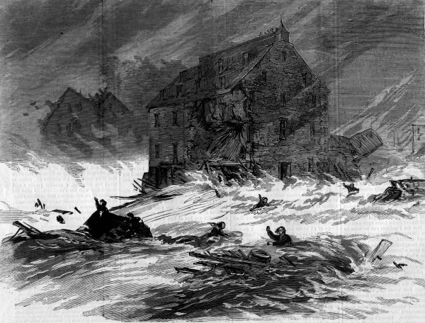 Наводнение карандашом