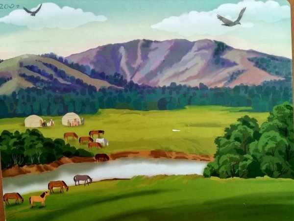 Природа Башкортостана рисунки