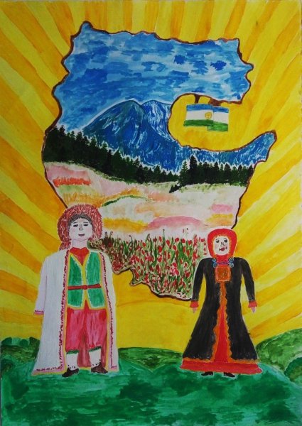 Природа Башкортостана рисунки