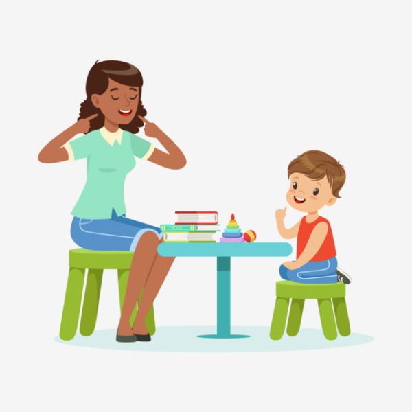 Логопед иллюстрация