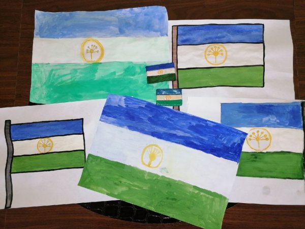 Флаг Башкирии 2022