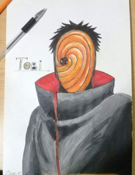 Обито для срисовки