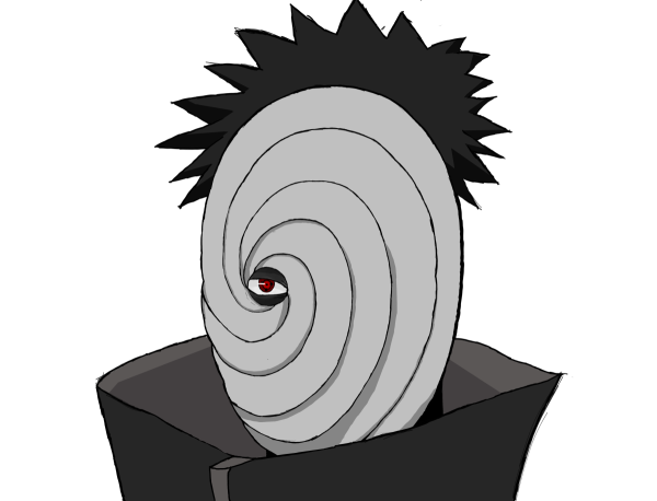 Тоби Наруто белая маска