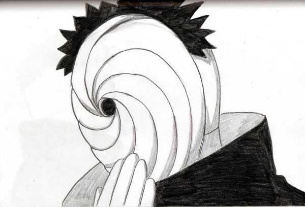 Тоби Учиха рисунок