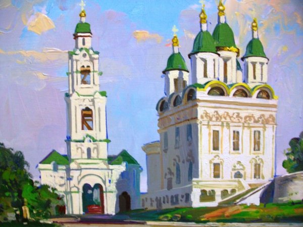 Зарисовки Кремля Астрахань