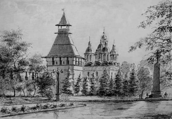 Астраханский Кремль Графика