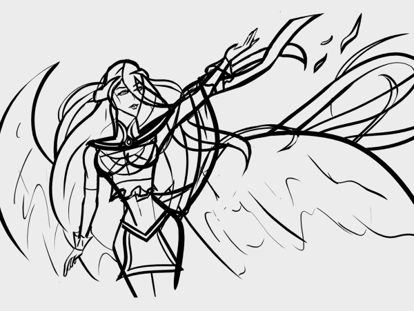 Альбедо рисунок карандашом