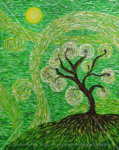 Дмитрий Рыбин энергетическая живопись