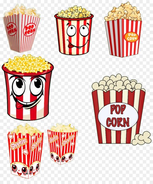 Попкорн в стакане