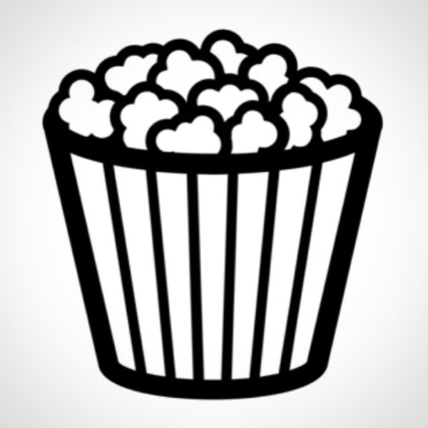 Попкорн раскраска