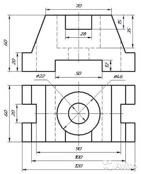 Корпус сталь чертеж