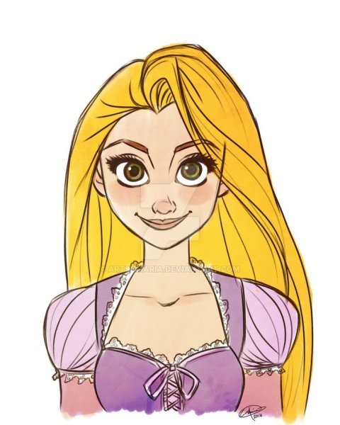 Рисуночки Рапунцель