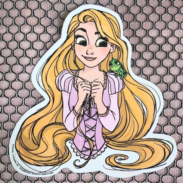 Срисовки Дисней Рапунцель