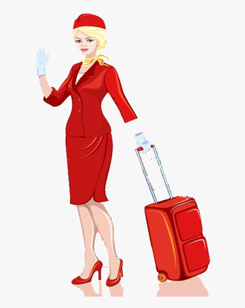 Мультяшные стюардессы