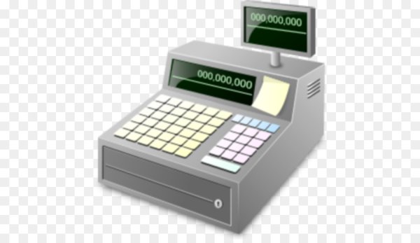 Кассовый аппарат без фона
