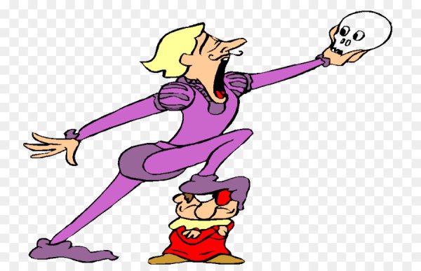 Артист на прозрачном фоне