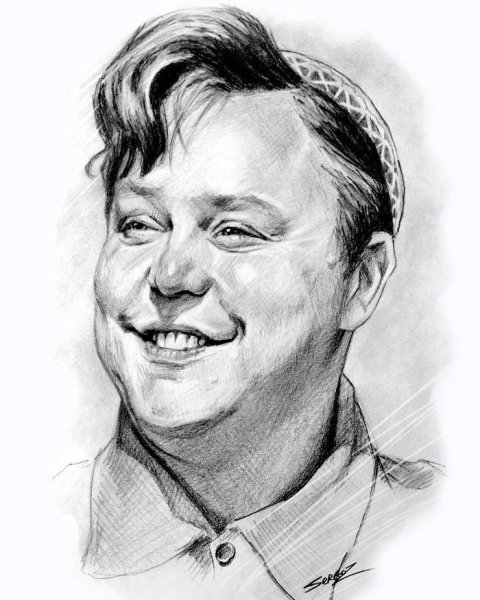 Карандашные портреты Сергея Загаровского