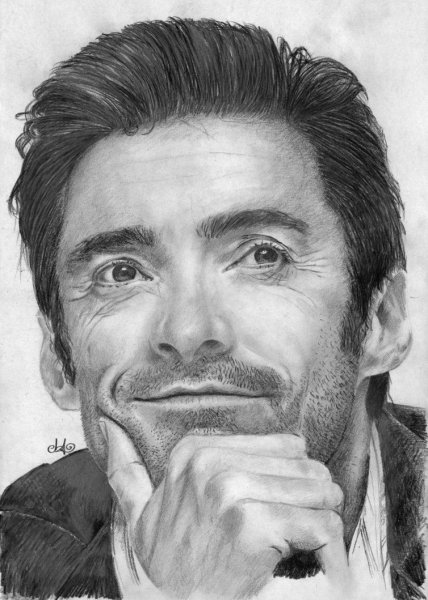 Хью Джекман портрет