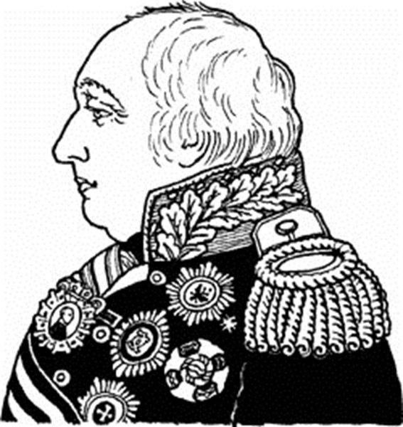 Кутузов, Михаил Илларионович портрет карандашом