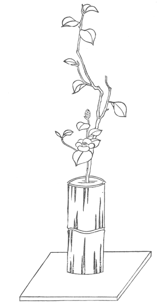 Икебана японская вишня