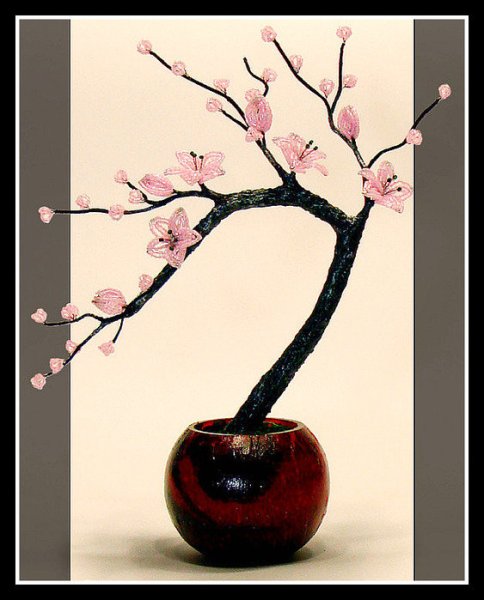 Икебана рисунок карандашом в графике