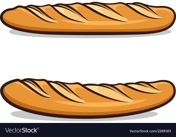 Багет французский вектор