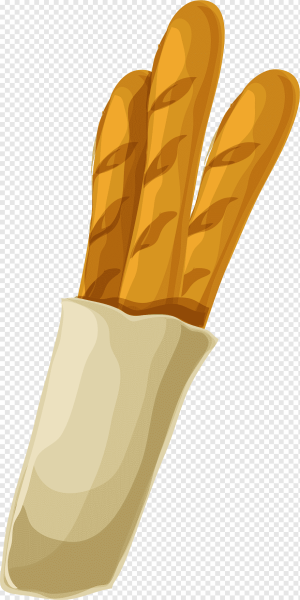 Мультяшный багет