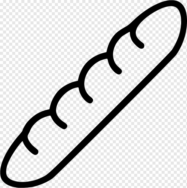 Мультяшный багет