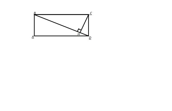 Изображение прямоугольника ABCD