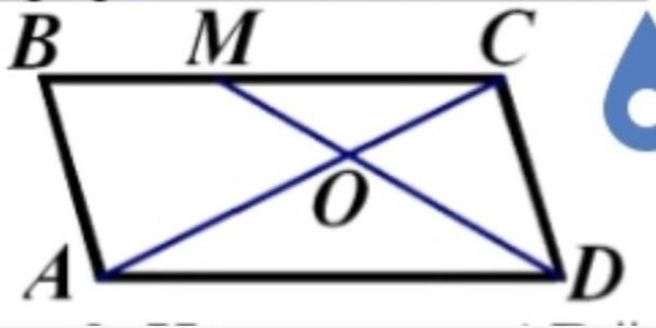 Подобие треугольников в параллелограмме ABCD