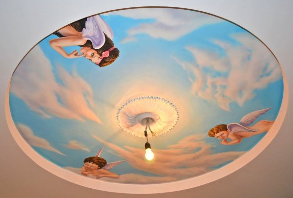 Разрисованный потолок