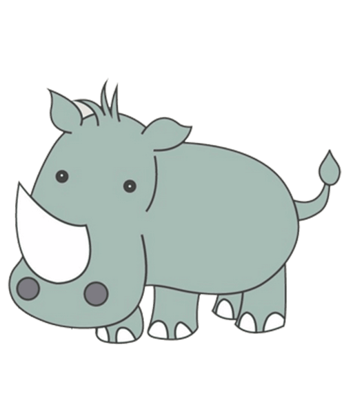 Носорог для детей