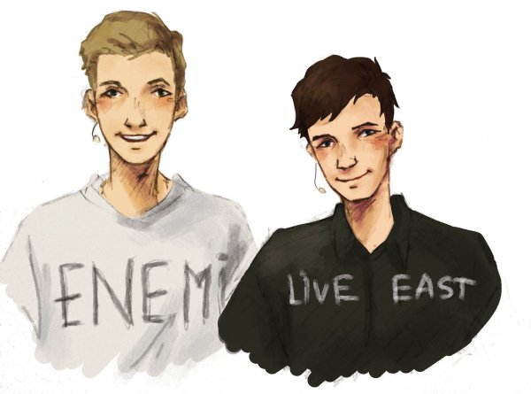 Антон Шастун рисунок