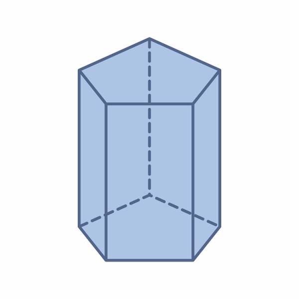 Прямая правильная пятиугольная Призма