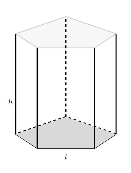 Прямая пятиугольная Призма