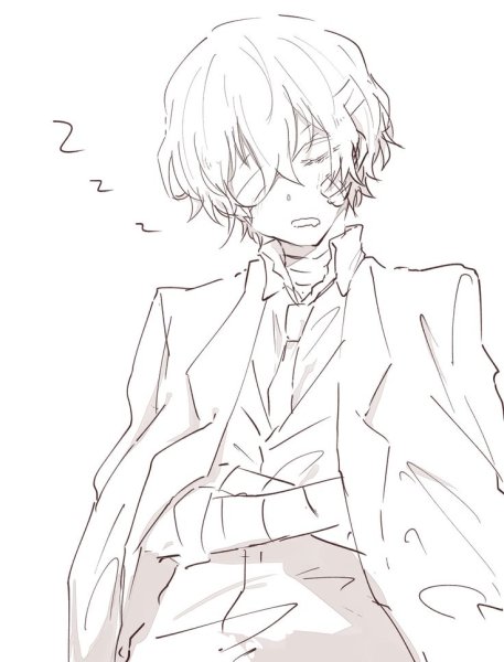 Дазай осамучерно белый